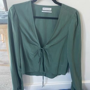Tie Front Urban Outfitters Top